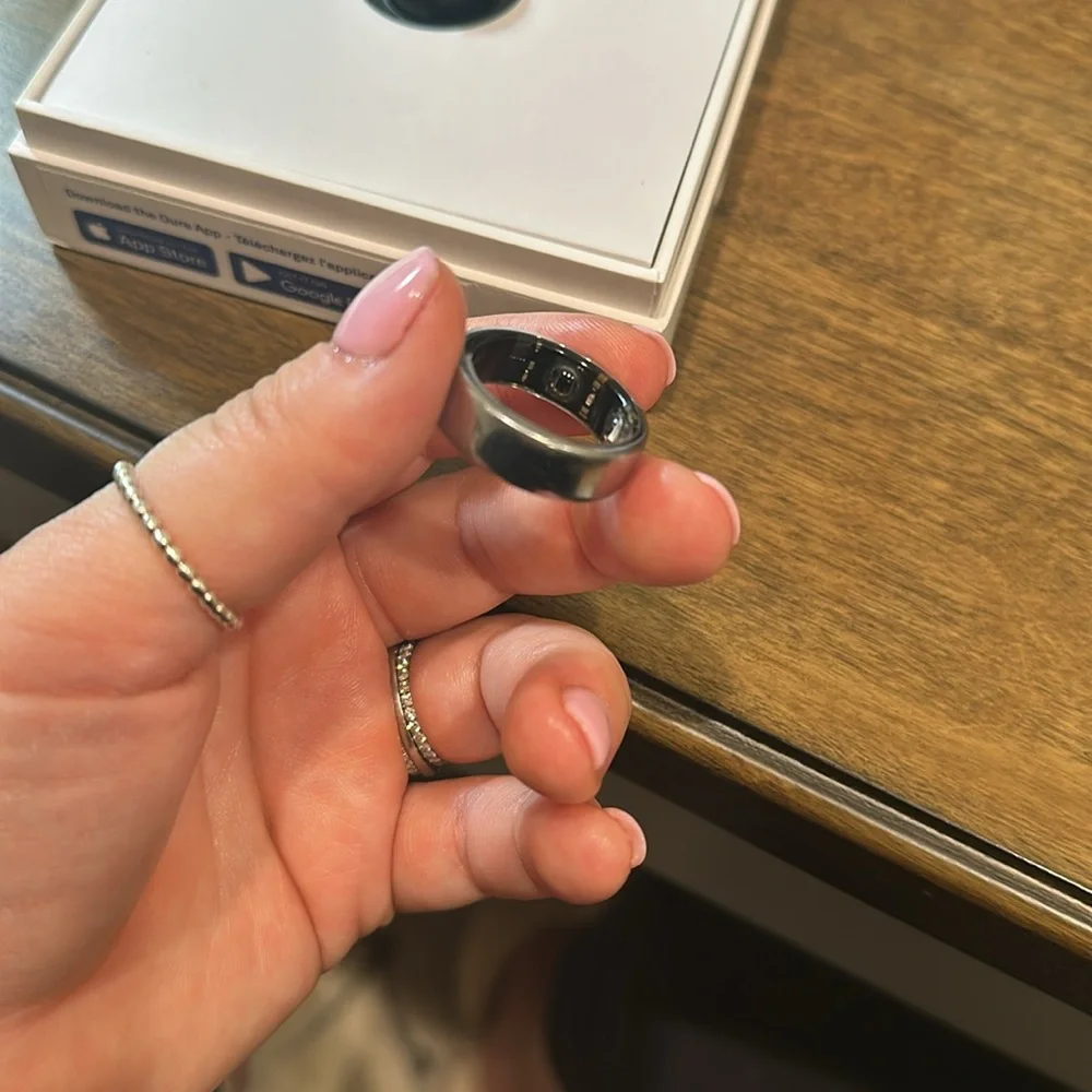 ŌURA Horizon Silver Ring - SZ 11